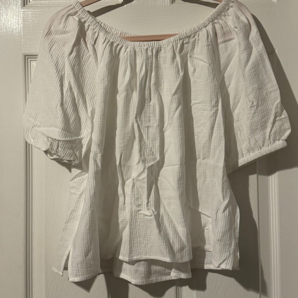 Loft, Off The Shoulder Top, M, NWT